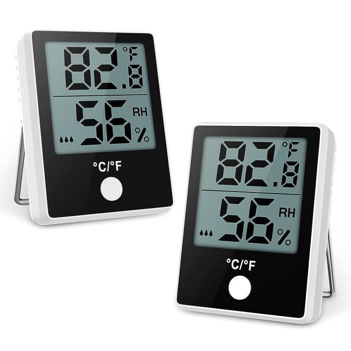 Otio - Thermomètre & Hygromètre 2 affichages Thermometer