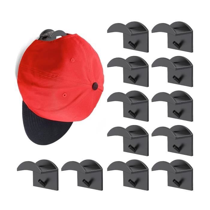 Crochets à Chapeaux - Marque - Blanc - Plastique - Rangement Intérieur