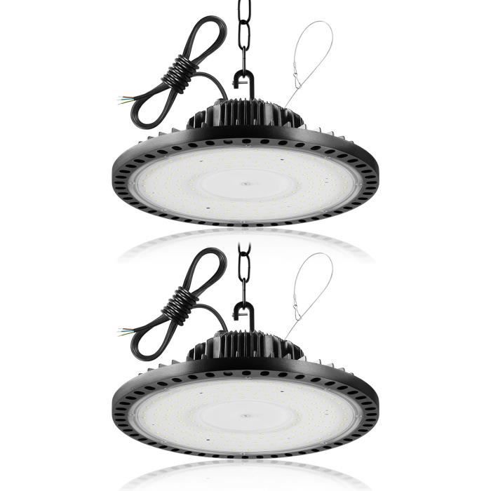 ANNIFUNLY 2 PCS Projecteur LED Extérieur 200W 20000LM