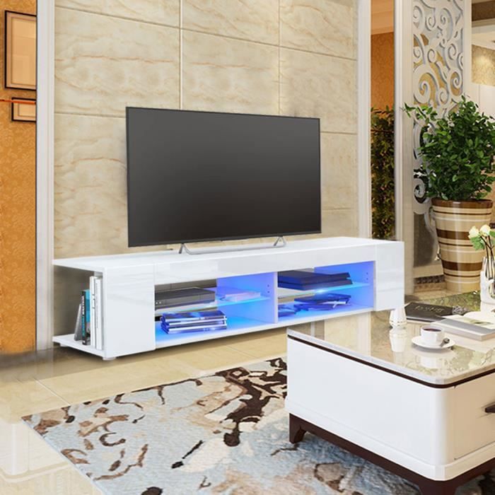 meuble tele avec lumiere