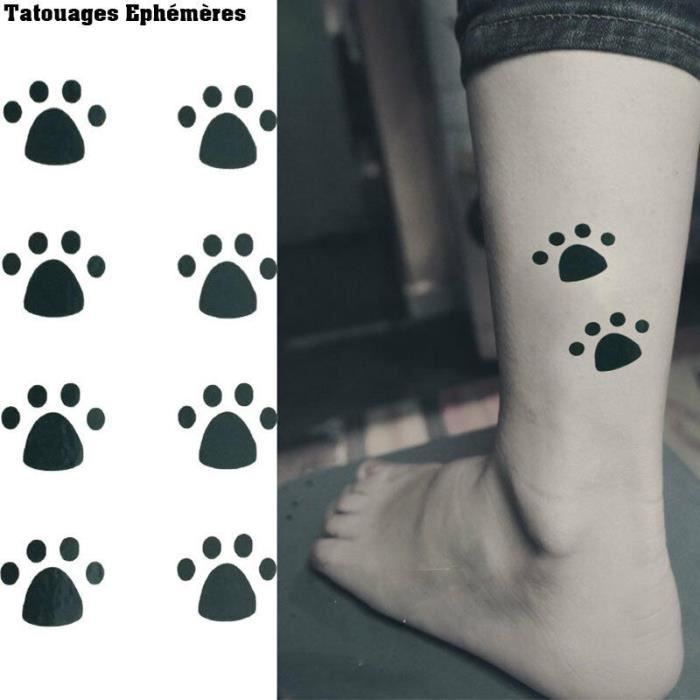 Tatouage Temporaire Ephemere Patte De Chat Cdiscount Au Quotidien