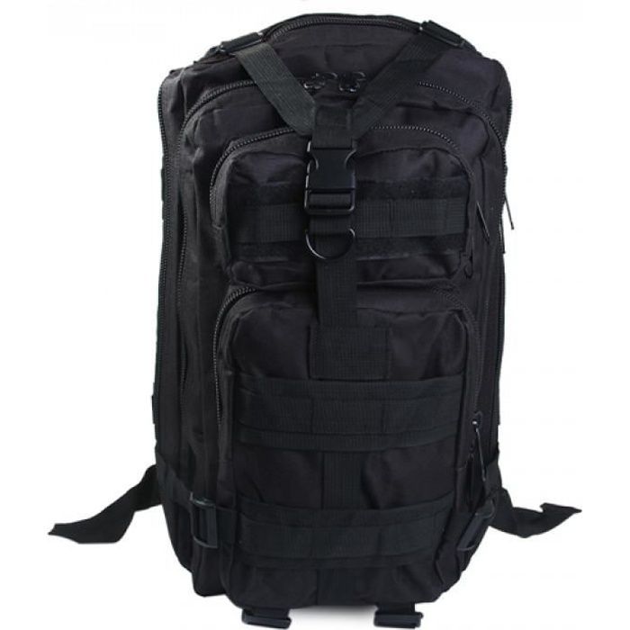 Sac à dos tactique étanche 45L - Ultra Robuste Militaire Randonnée Camping Voyage & Fitness Noir - Sacs à dos tactiques et défense (14332603