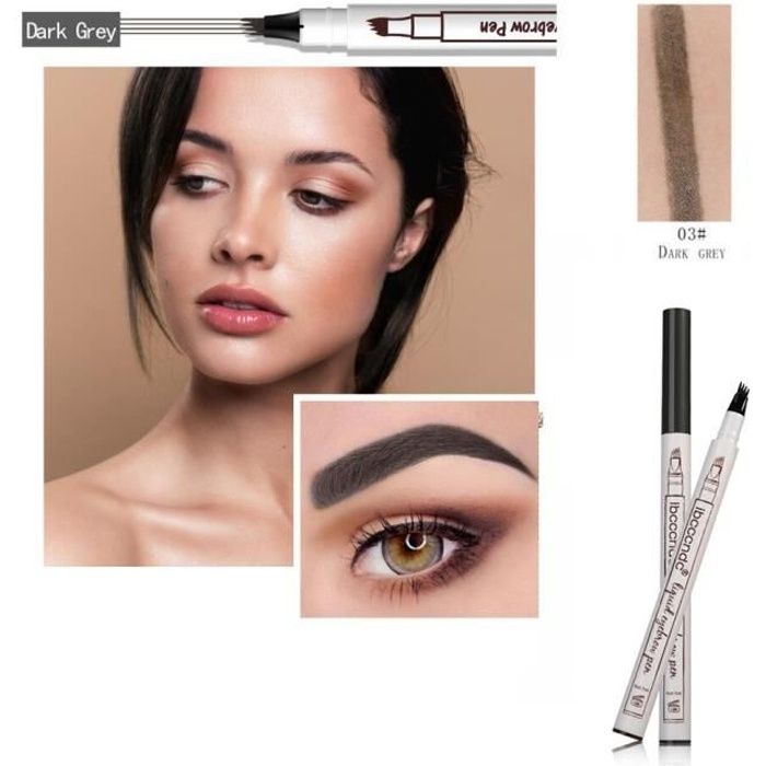 Sourcils Enhancers 3D Microblading Sourcils Stylo Étanche Fourche Pointe  Sourcils Tatouage Crayon Longue Durée Professionnel Fine Croquis Liquide  Eye Brow Pen X0801 Du 2,41 €