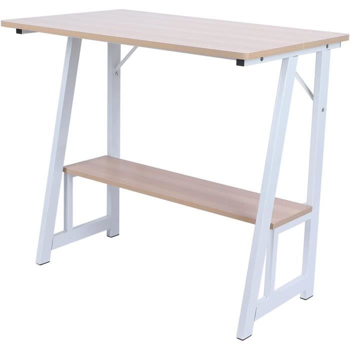 Bureau moderne simple et minimaliste, table d'ordinateur pour une ...