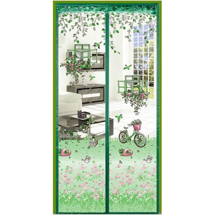 Moustiquaire Magnétique Porte 300 X 190 Cm, Rideau De Porte