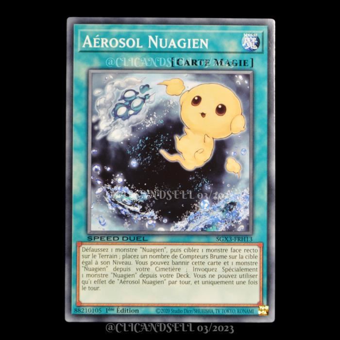 Carte YUGIOH SGX3FRH13 Aérosol Nuagien NEUF FR Cdiscount Jeux Jouets