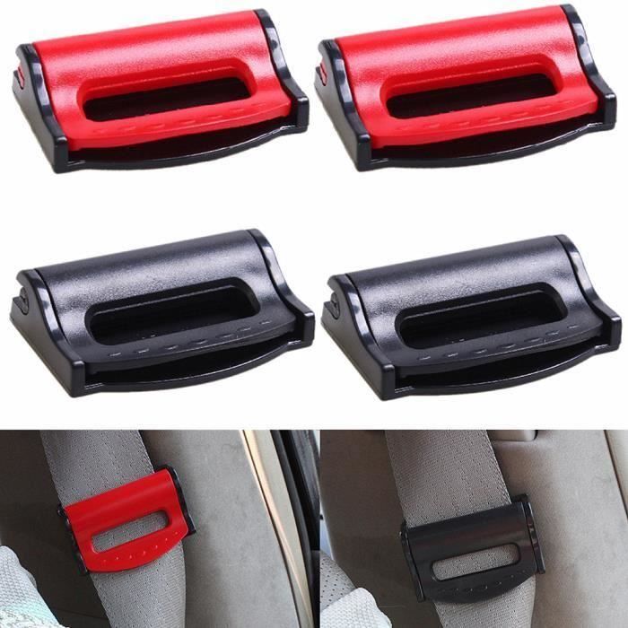 Clip de Ceinture de Sécurité de Voiture 4 Pcs Pince de Ceinture de Sécurité  de Voiture