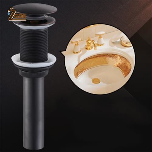 Bonde de vidage pop-up en laiton pour baignoire et salle de bain 44 mm