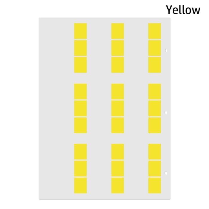 Format 70x37mm 600 Étiquettes Autocollantes Jaune Fluo 70x37mm - 25 Feuilles A4 Pour Impression Papier Autocollant Imprimante Format 70x37mm 600 Étiquettes Autocollantes Jaune Fluo 70x37mm - 25 Feuilles A4 Pour Impression Papier Autocollant Imprimante