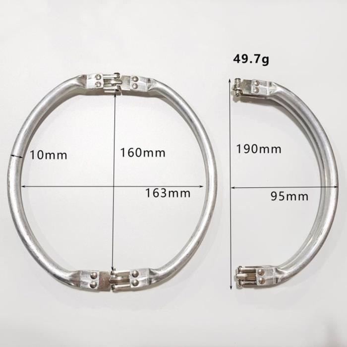 Menibeuty 4PCS Fermoir Sac A Main Crochet, 16 18 20 25cm Cadre