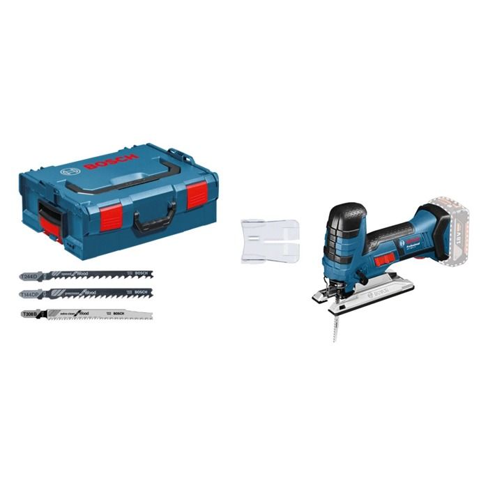 Scie sauteuse 18V GST 18V-LI S (sans batterie ni chargeur) + coffret LBoxx - BOSCH - 06015A5101