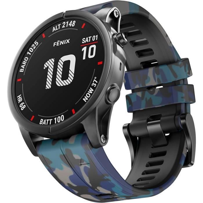 Bracelet pour Garmin Fenix 7-Fenix 6-Instinct 2-Descent G1-Approach S62
