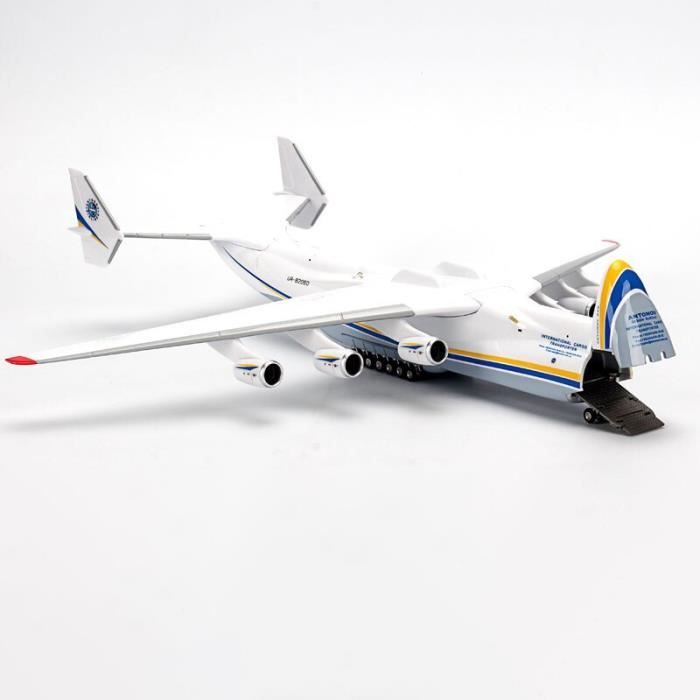 Maquette Avion Antonov An-225 Mriya En Alliage 1:400 - 20 Cm, Moulée Sous Pression - Collection