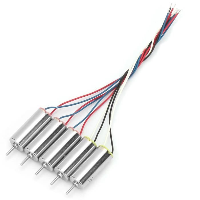 Lot De 4 Moteurs Brushless Sans Noyau 615 6x15mm Pour Drones Tiny Whoop - Arbre 0.8mm, 2 CW / 2 CCW
