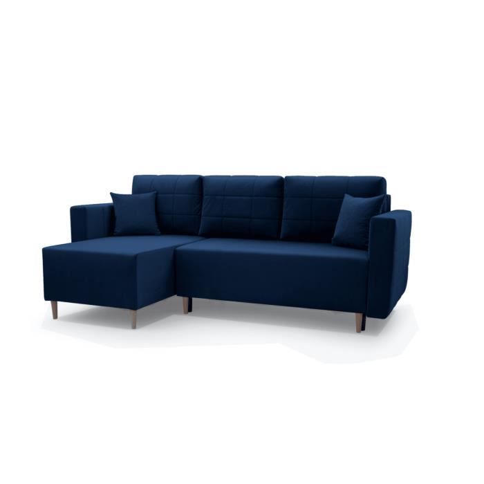 Canapé d'angle Bleu