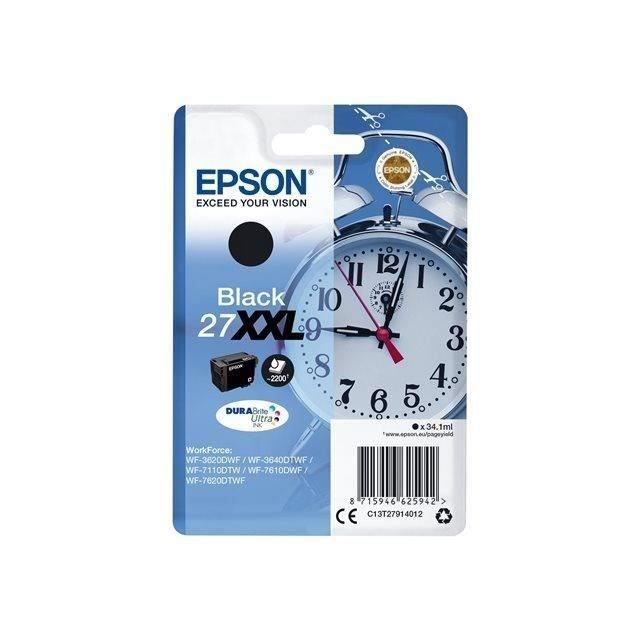 Cartouche dencre EPSON T2791 XXL noir - Réveil (C13T27914012)