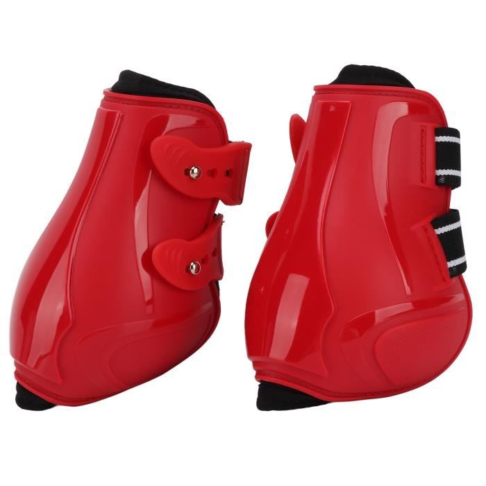 Kensington Bottes anti-mouches pour cheval - Bordures en polaire
