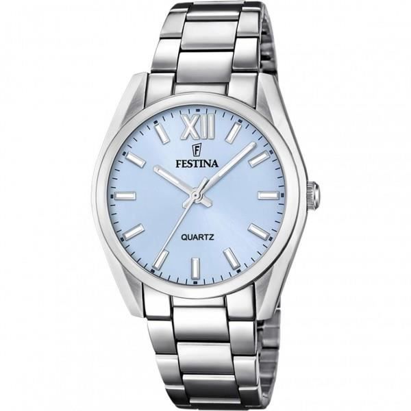 Montre Femme - Festina - F20622/3 - Quartz - 37mm - Acier inoxydable - Bleu Montre Femme - Festina - F20622/3 - Quartz - 37mm - Acier inoxydable - Bleu
