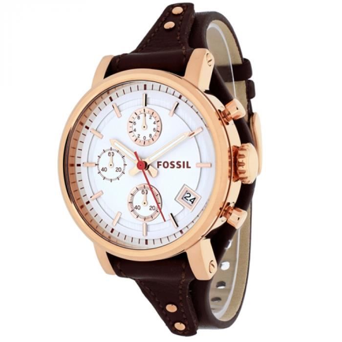 Montre Fossil Femme Perfect Boyfriend ES4093 Multifonction Quartz -  Crivelli Shopping