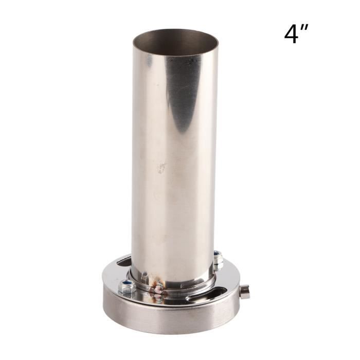 Silencieux D'échappement Universel 2.5 Pouces - Acier Inoxydable, Coton, Pour Voiture