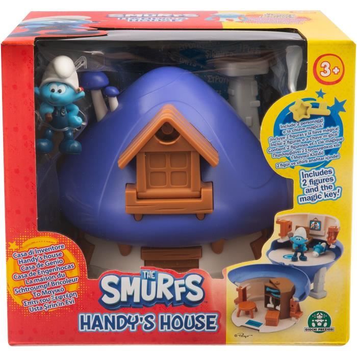 Les Schtroumpfs Maison Magique avec clé 1 figurine ... - vue 2