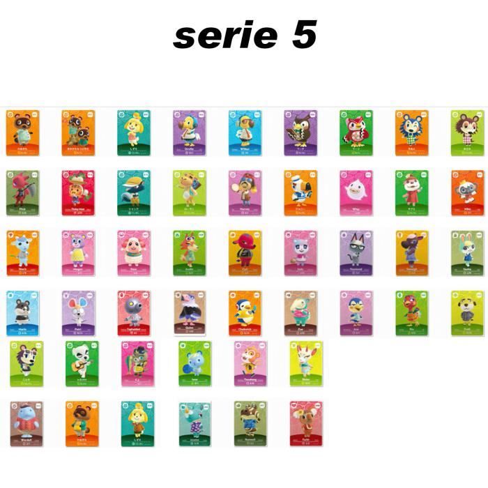 Cards Series Animal Crossing Cards New Horizons Acnh Amiibo Cards