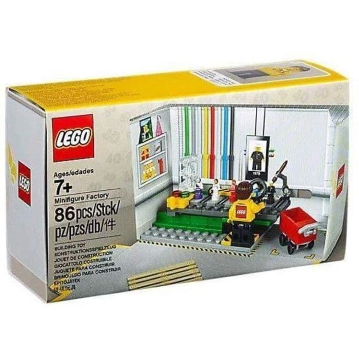 Jouet - LEGO - Fabrication des Minifigures - 500 pièces - Multicolore - Mixte