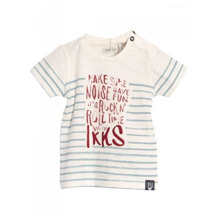 Ikks T Shirt Jersey De Coton Raye Bebe Garcon Ikks Blanc Cdiscount Pret A Porter Ikks T Shirt Jersey De Coton Raye Bebe Garcon Ikks Blanc Cdiscount Pret A Porter