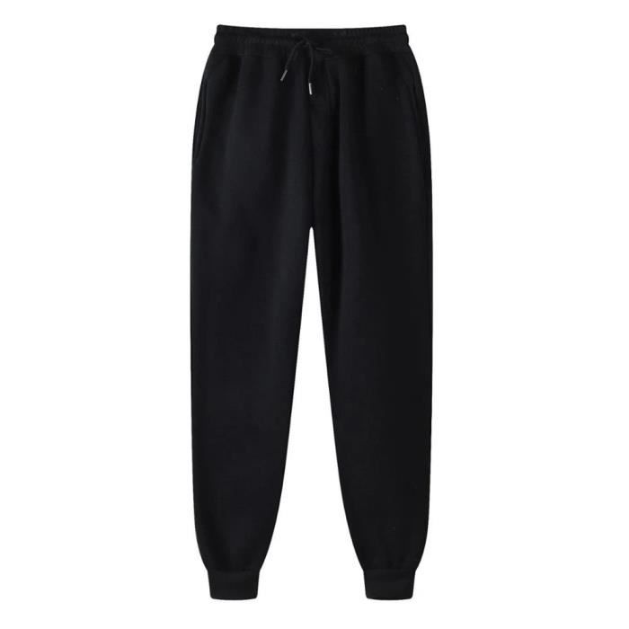 Pantalon sport noir femme clearance