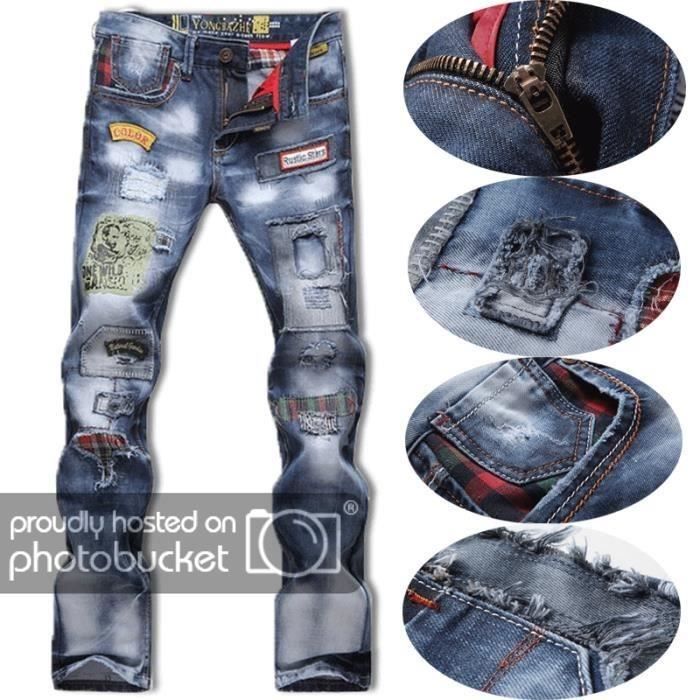 Jean a trou garcon best sale