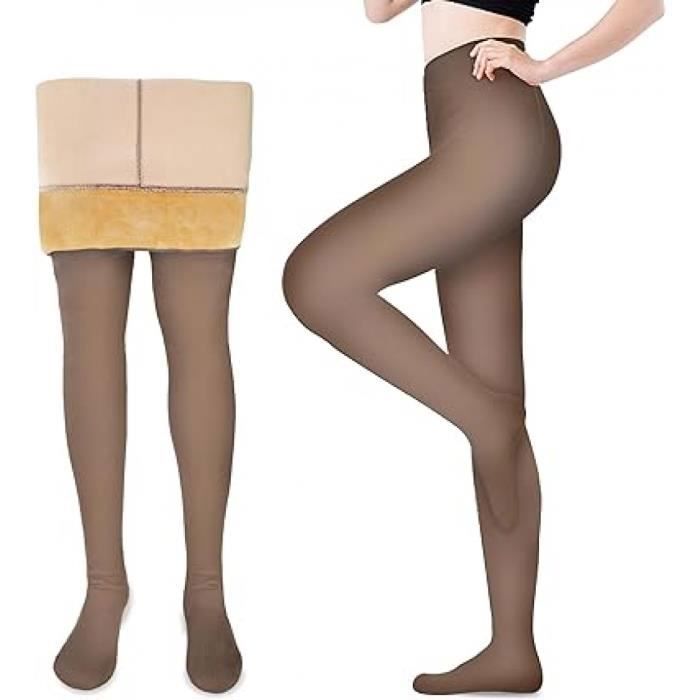 Collant Femme - Noname - 300g - Thermique Doublé Polaire - Extensible - Sports dHiver
