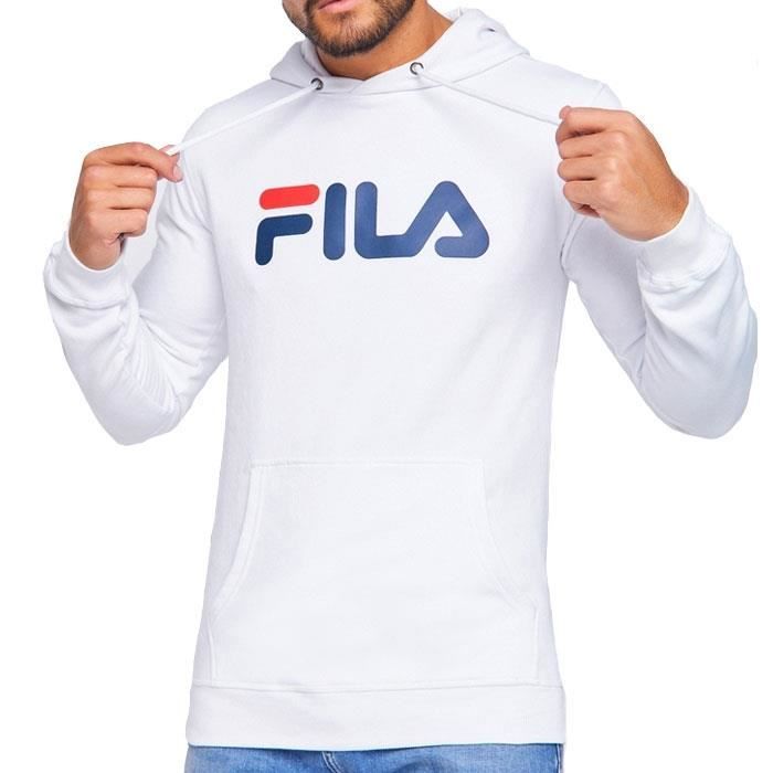 pull fila homme blanc