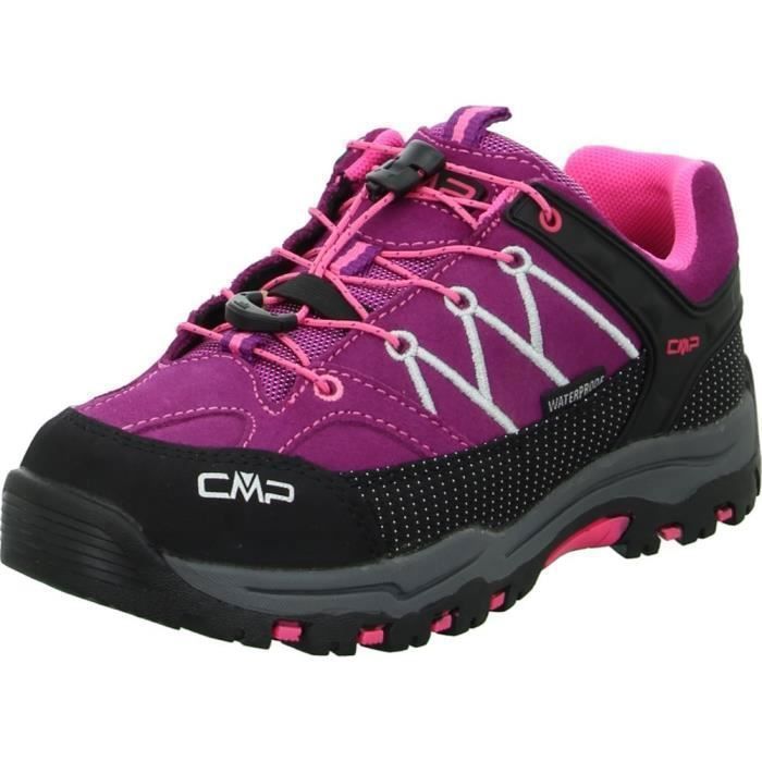 CMP Baskets CMP Rigel Low - CMP - Noir - Mixte - Synthétique - Lacets