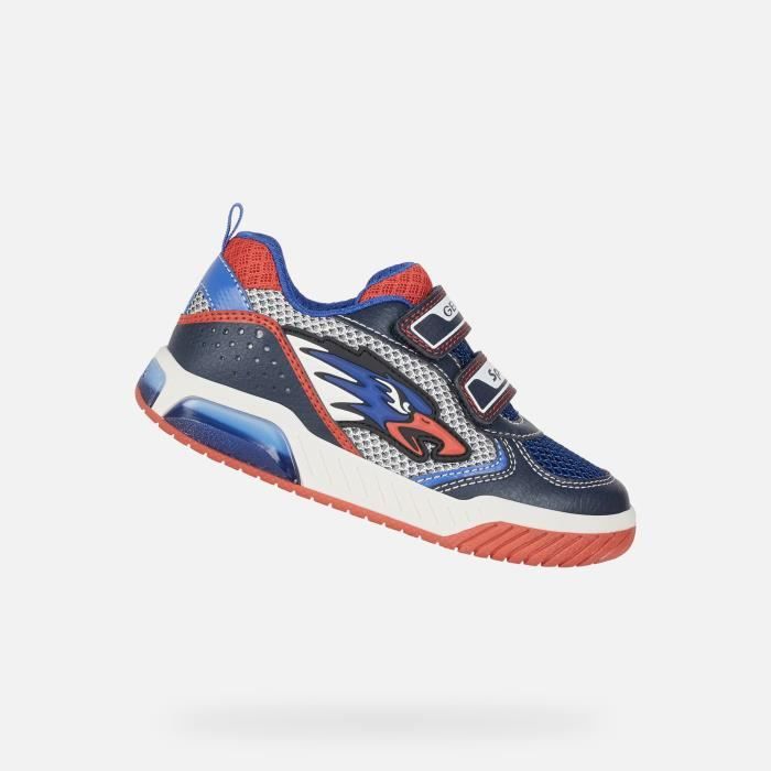 Geox Tutim C - Baskets Bébé Garçon - Souples Et Confortables - Scratch