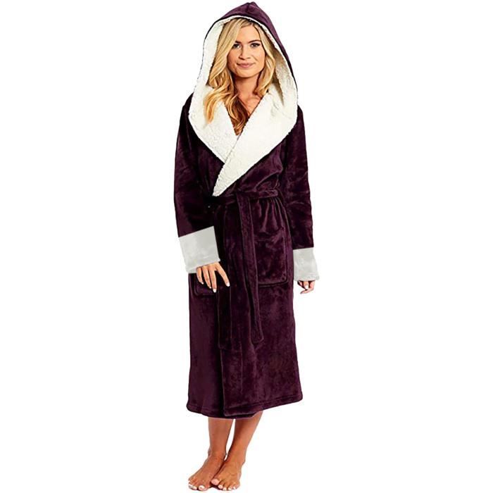 Robe courte Tulle Halpern en coloris Violet Femme Vêtements Vêtements de nuit Robes de chambre et peignoirs 