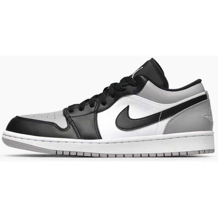 Air Jordan 1 Low Black White Particle Grey - Air Jordan - Kikikickz