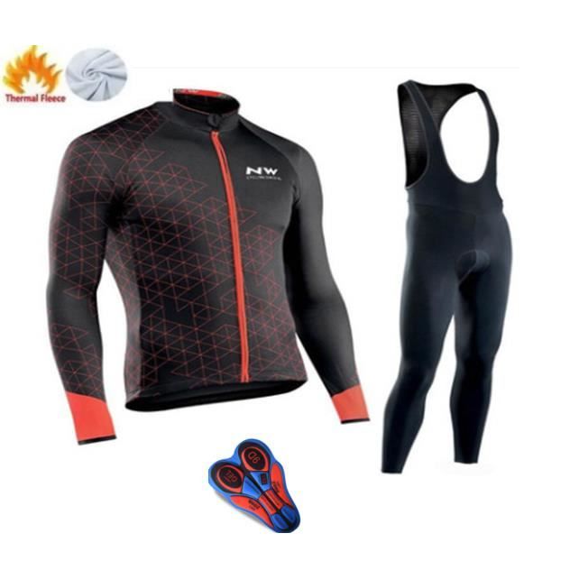 21Grams Femme Maillot Velo Cyclisme Manches Longues Cyclisme Maillot Top avec 3 poches arrière