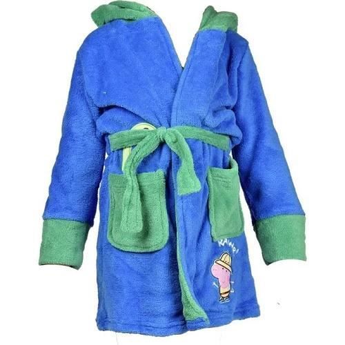 Robe De Chambre Peppa Pig – Peignoir Polaire à Capuche Pour Filles 18 Mois-5 Ans (doux, Sans Cordon)