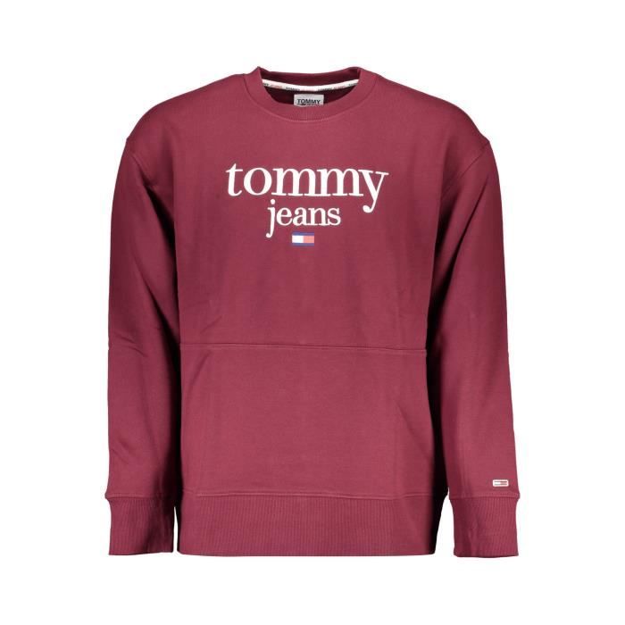 TOMMY HILFIGER Pull molleton Homme Violet Textile SF16580