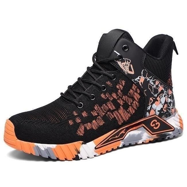 Chaussures De Sécurité Unisexes - Baskets Légères, Embout Acier 200J, Semelle Anti-perforation Kevlar, Antidérapantes, Pour Travail