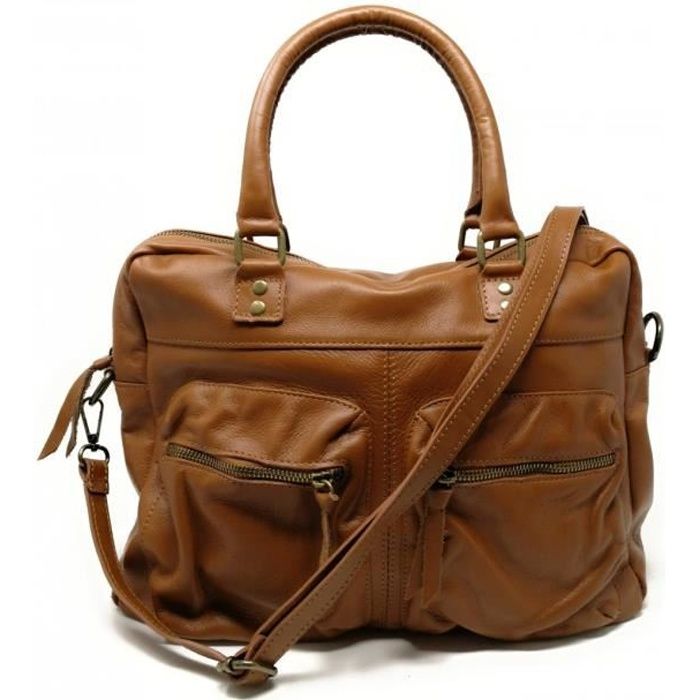 oh my bag sac à main cuir porté main bandoulière et de travers femmes en véritable cuir fabriqué en italie - modèle omb tokyo