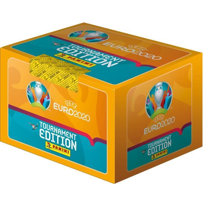 Panini UEFA Euro 2020 – Album + 4 Pochettes (20 Stickers) – Collection Officielle Tournoi – 24 Équipes, 28 Stickers Par Équipe, Edition Tournoi