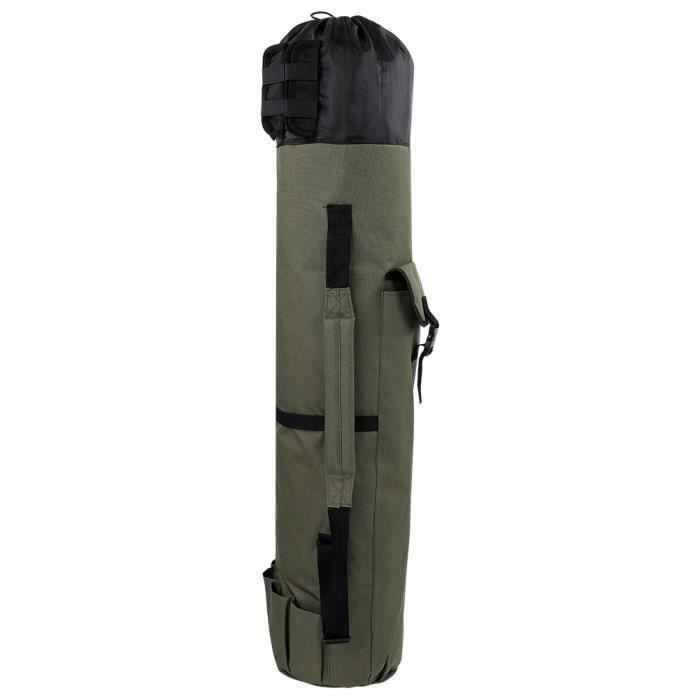 Sac à Dos Pour Canne à Pêche Portable - 85/106/126 Cm Avec Bandoulière | Rangement Pêche