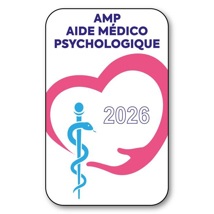 Autocollant Caducée 2025 Pour Pare-brise - Vitrophanie, 12x7,5 Cm - Professionnels De Santé - Médecin, Urgence