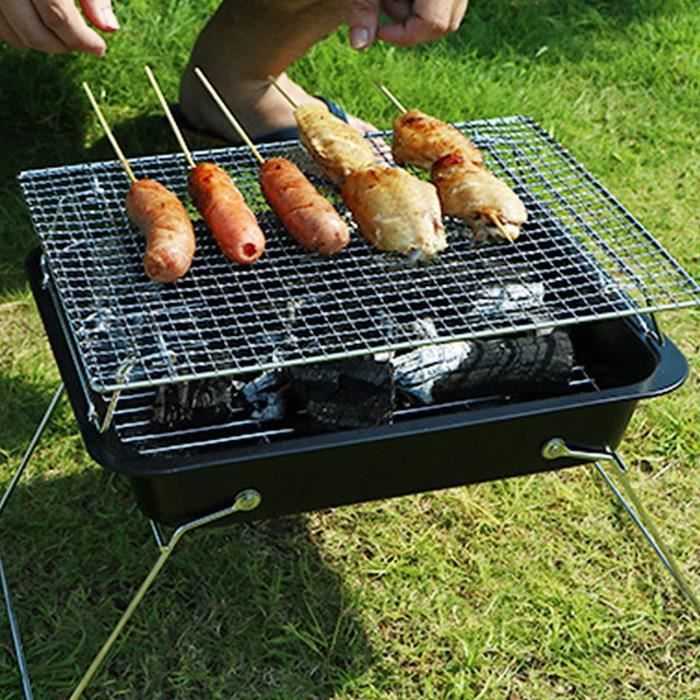 Gizzo Barbecue Portable, Grill Barbecue à Charbon de Pliable pour