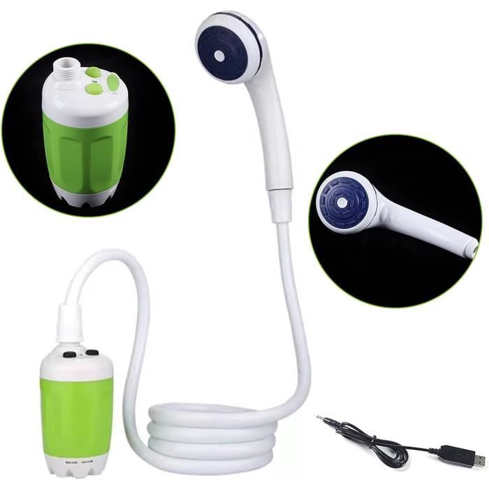 Douche avec batterie portable - Douche extérieure mobile - Pompe ...