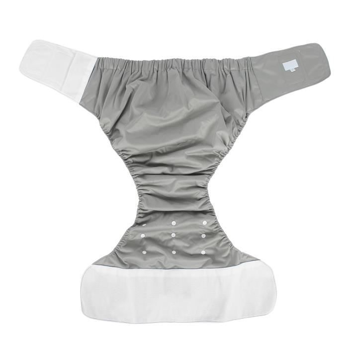 ABDL Couche-culotte Adulte Réutilisable Imperméable Lavable Adulte Personnes âgées Couches Lavables Couches De Poche Pantalons à Couches Réglables Pour Hommes Et Femmes,Bleu