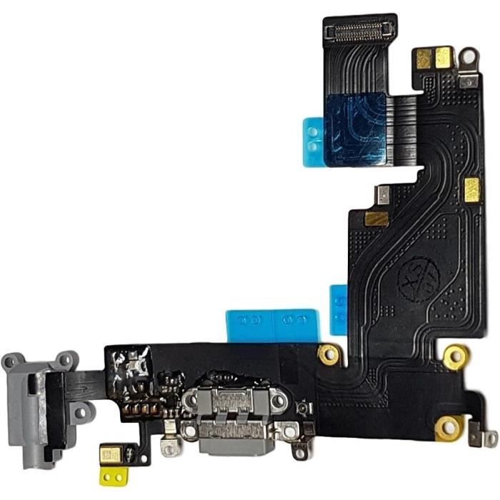 NAPPE DOCK CONNECTEUR DE CHARGE + JACK + MICRO iPHONE 6S PLUS (5,5) - NUM SUIVI