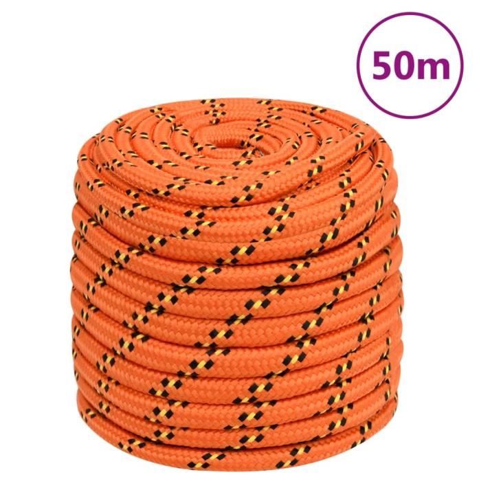 Corde de bateau Orange 20 mm 50 m Polypropylène - Corde De Bateau - Corde Polypropylene - Corde Corde de bateau Orange 20 mm 50 m Polypropylène - Corde De Bateau - Corde Polypropylene - Corde
