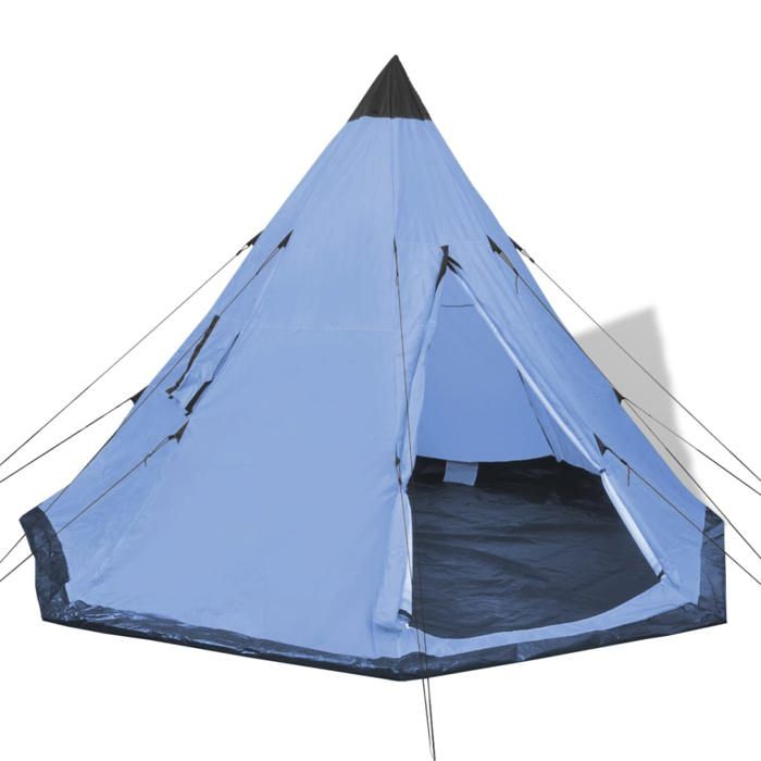 vidaXL Tente pour 4 Personnes Camping Randonnée Voyage Extérieur Portable 91006